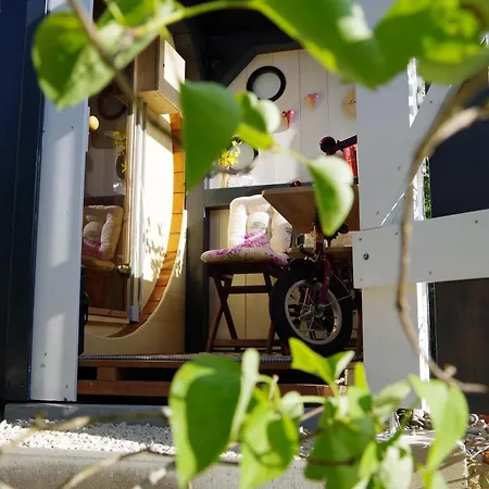 Tinylausitz Mit Kamin Und Sauna Vakantiehuis *